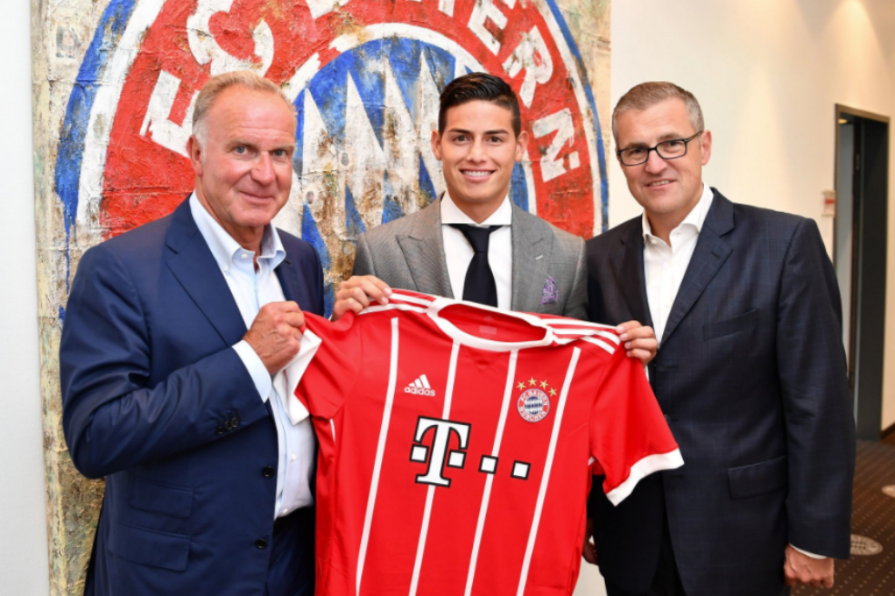 Así fue la llegada de james a Múnich para su presentación oficial con el Bayern