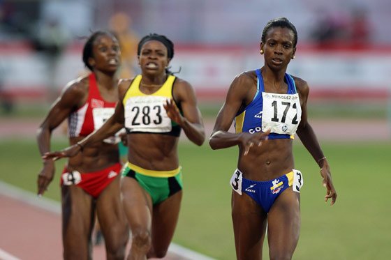 Rosibel García ganó oro en el Iberoamericano de Atletismo