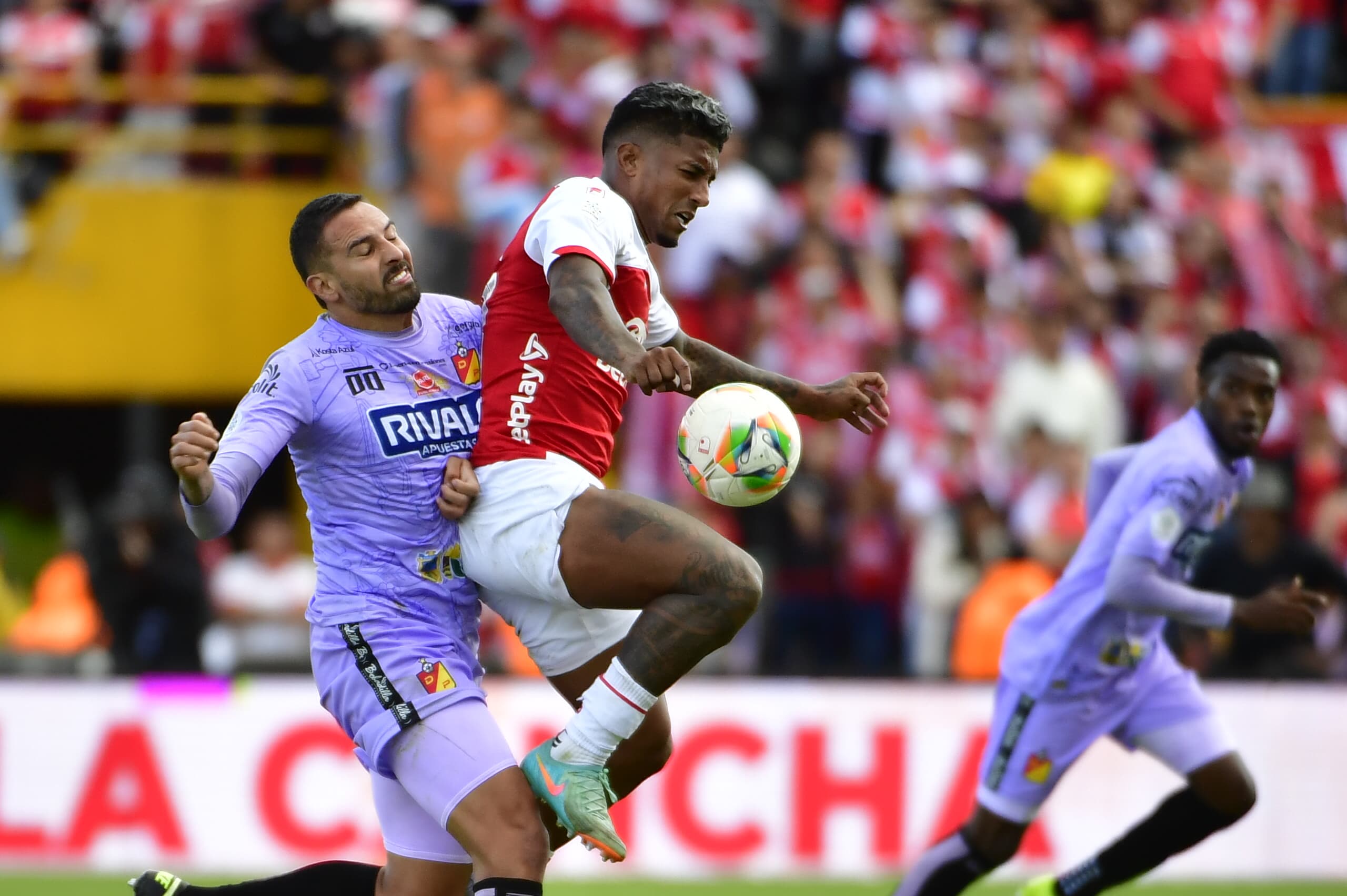 Así fue el regreso de Santa Fe a El Campín, en su triunfo contra Pereira