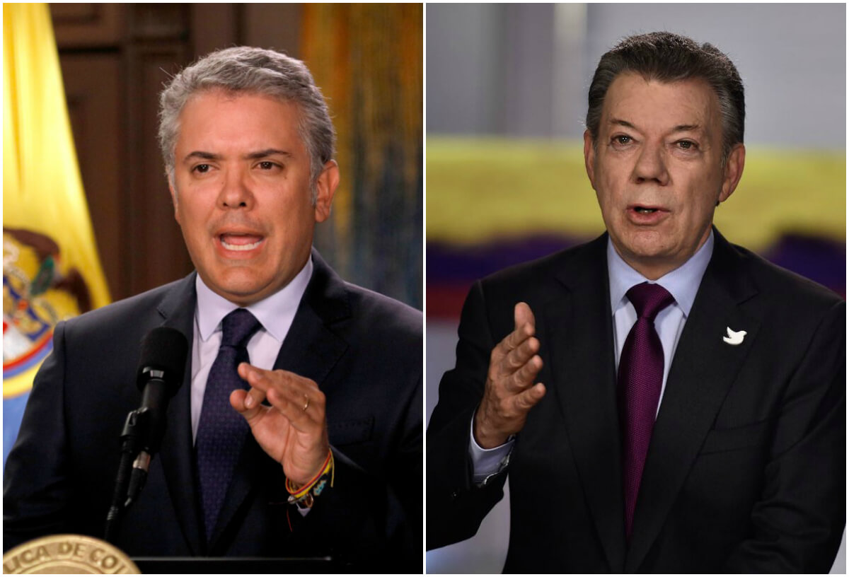 Juan Manuel Santos cuestionó postura de no diálogo de Iván Duque | EL  ESPECTADOR