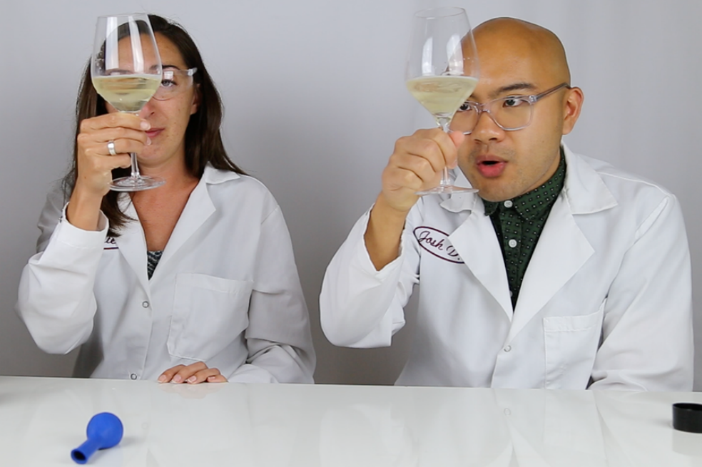Vino de laboratorio