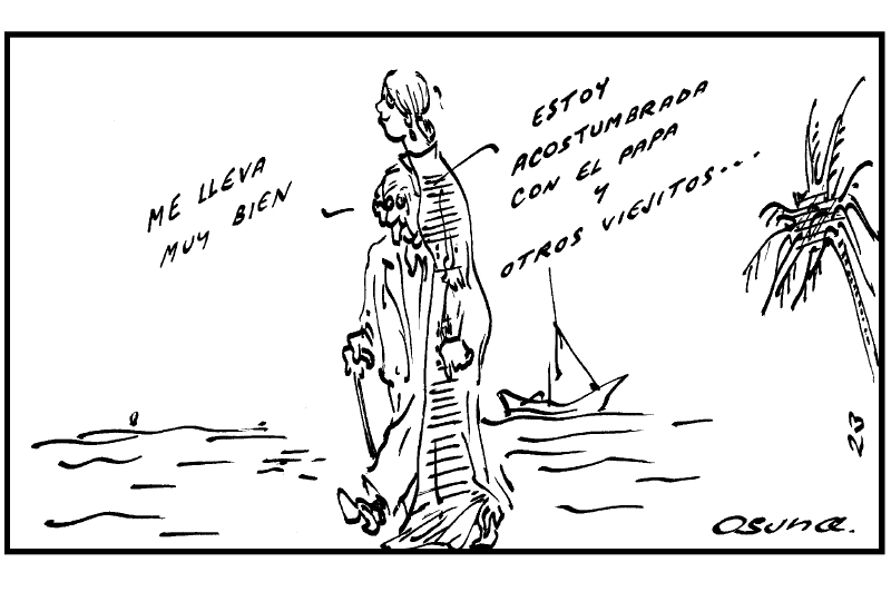 Verónica y empresarios