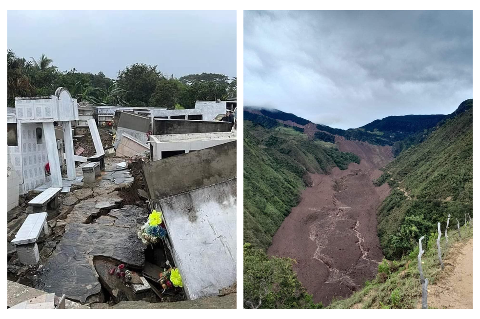 Estos son los estragos que dejan las lluvias en los puntos más alejados del país
