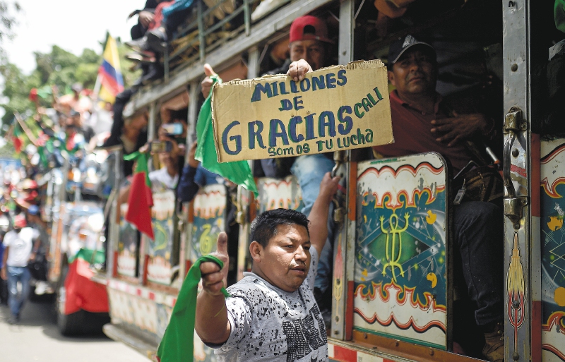 Yo le disparé a la minga indígena