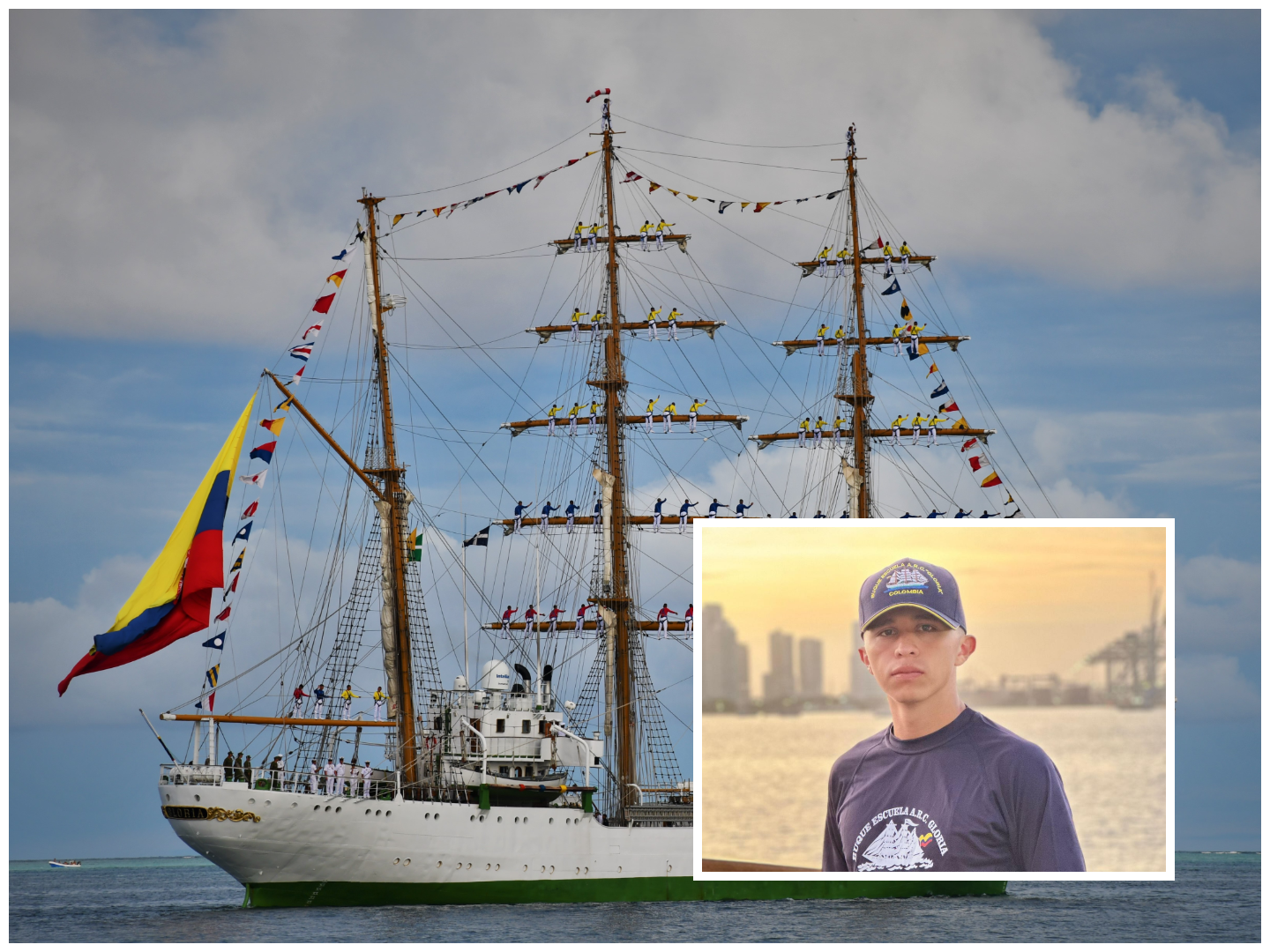 Las hipótesis de la muerte del grumete de la Armada que cayó del buque Gloria