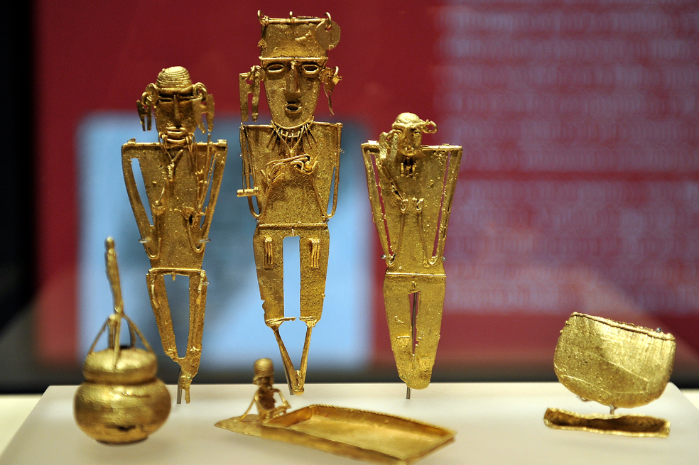 "Historias de ofrendas muiscas", exposición en el Museo del Oro de Bogotá