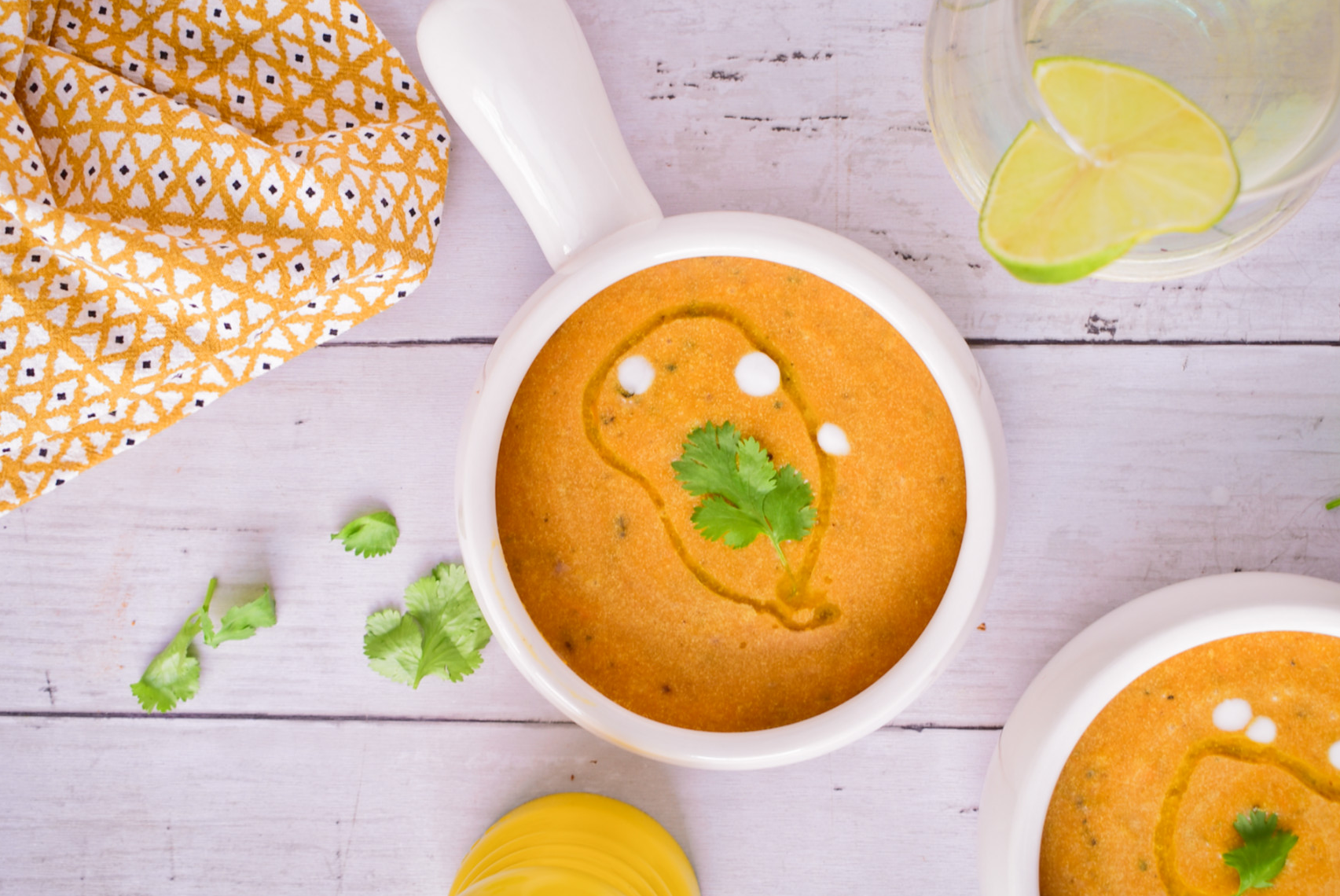 Crema de zanahoria con jengibre y coco: receta fácil y saludable