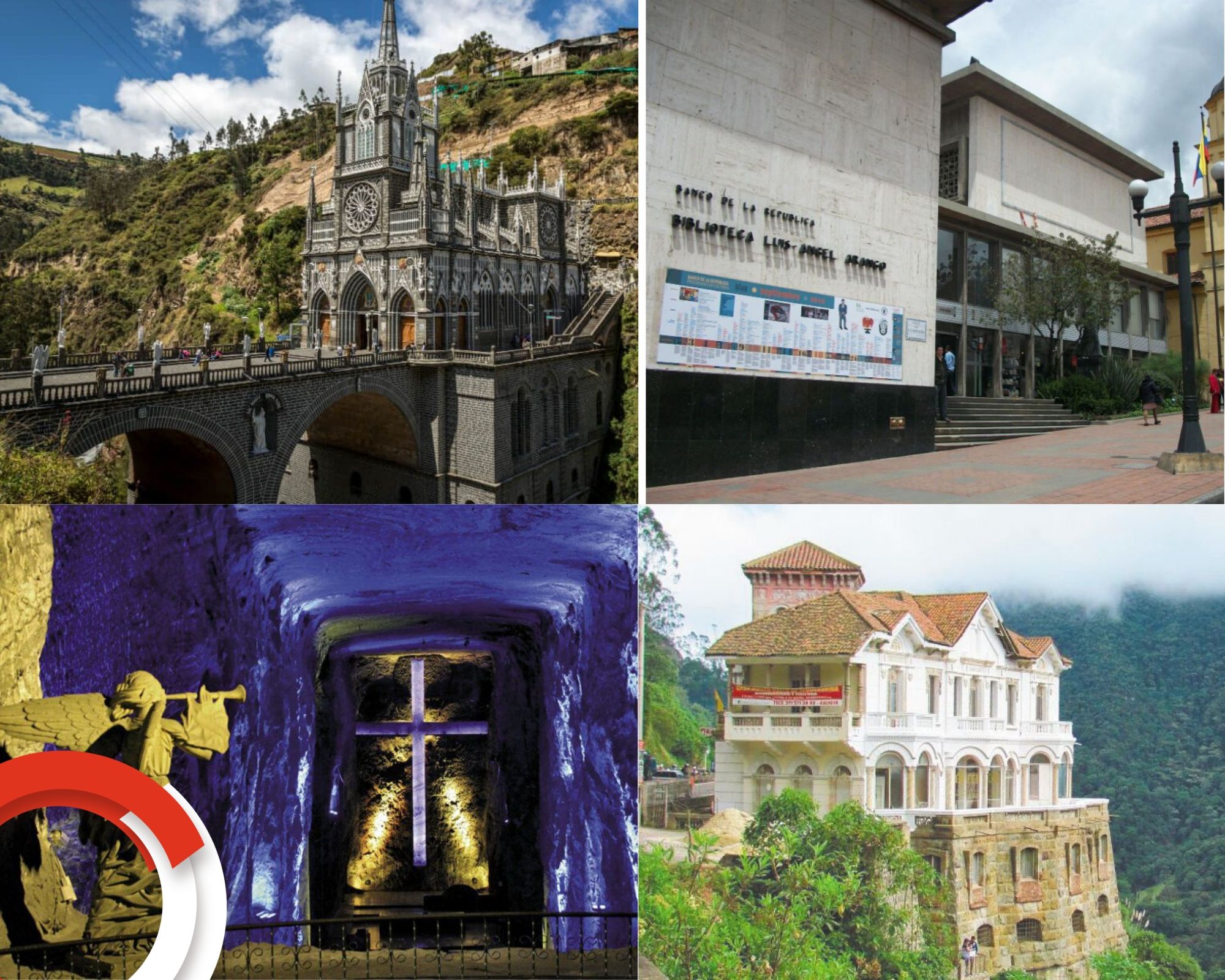 Iglesias, museos y bibliotecas colombianas que podría visitar después de la pandemia