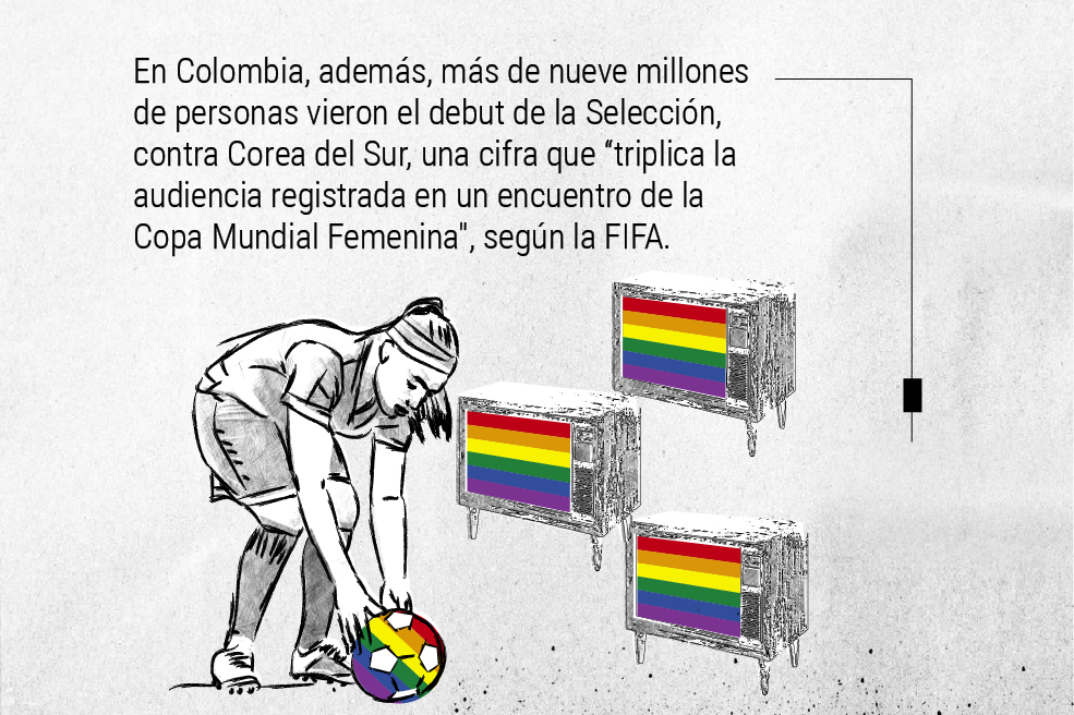 Manicures y cortes de pelo: el orgullo LGBT en el Mundial Femenino.
