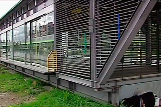 Casi desvalijada, estación de Transmilenio que aún no se estrena