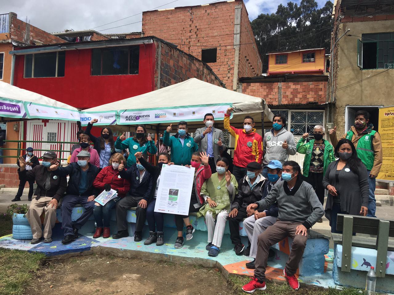 Distrito y habitantes del sur de Bogotá firman pacto por el “Hábitat Digno”