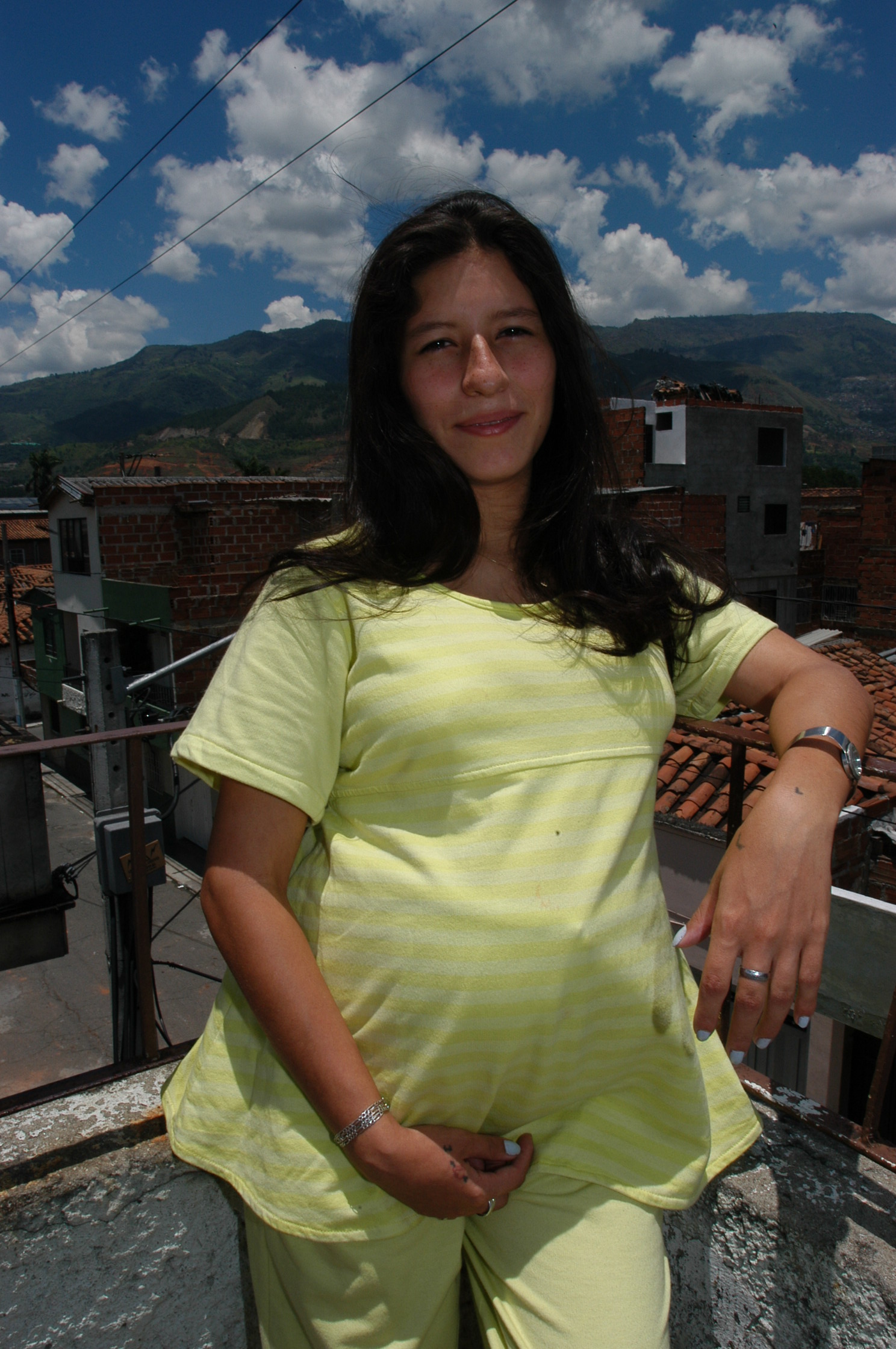 Lady Tabares embarazada