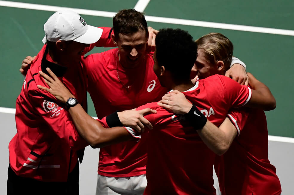 Canadá, primer clasificado a las semifinales de Copa Davis en Madrid