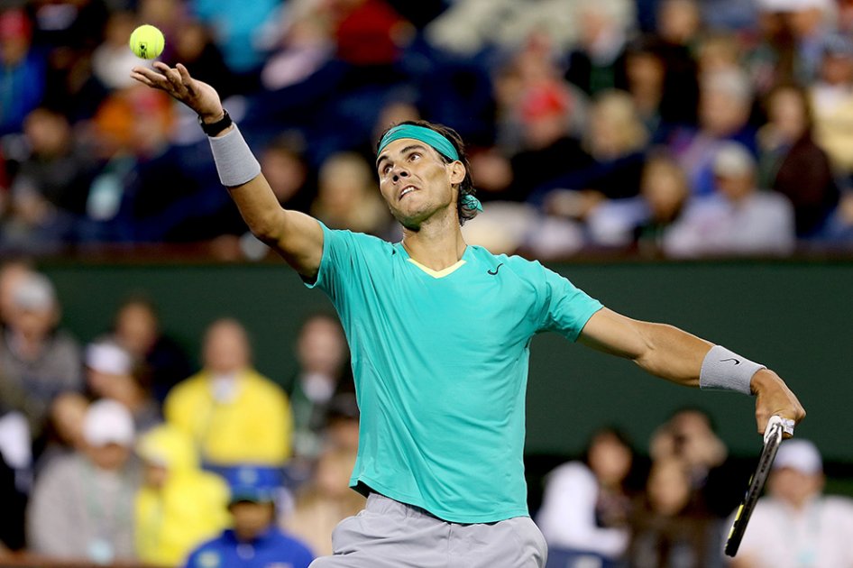 Nadal elimina al argentino Mayer en Indian Wells