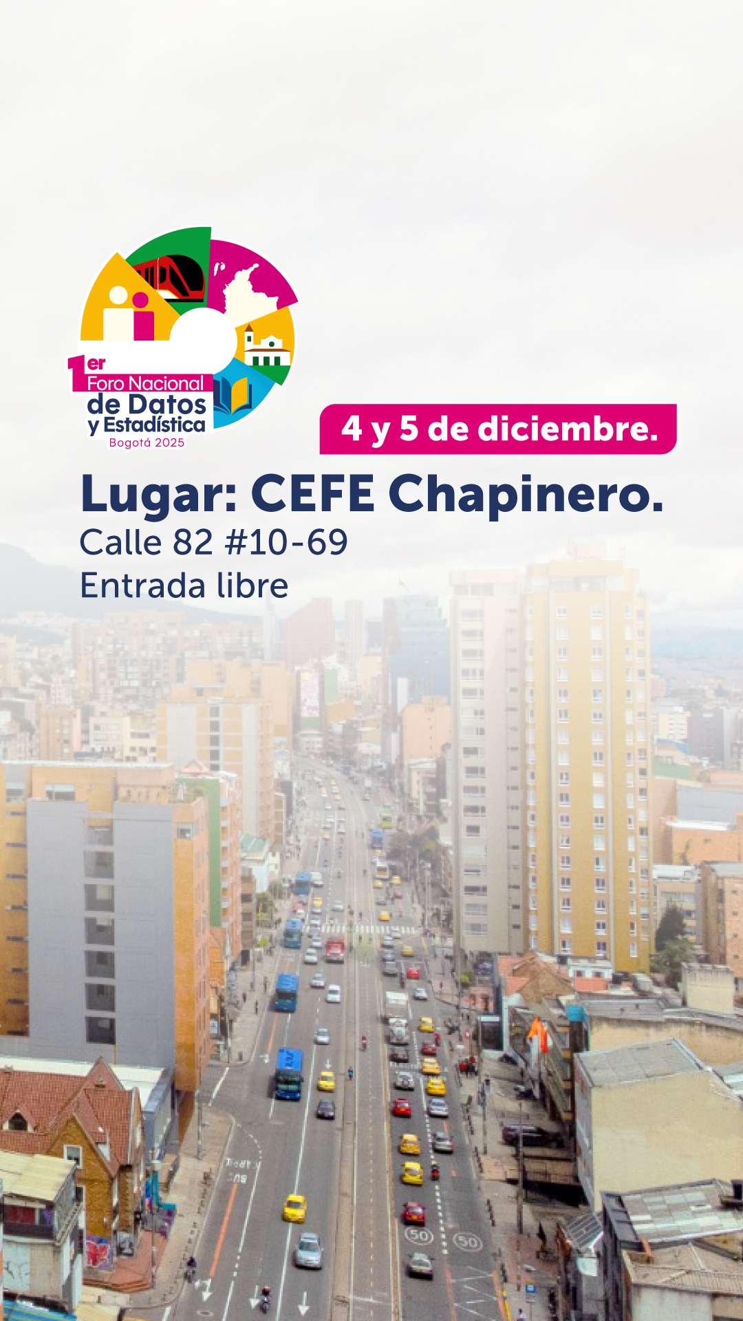 Bogotá será sede del Primer Foro Nacional de Datos 2025: expertos debatirán sobre innovación