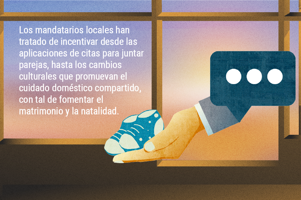Subsidios y… ¿mascotas? Los incentivos para aumentar la natalidad en el este de Asia.