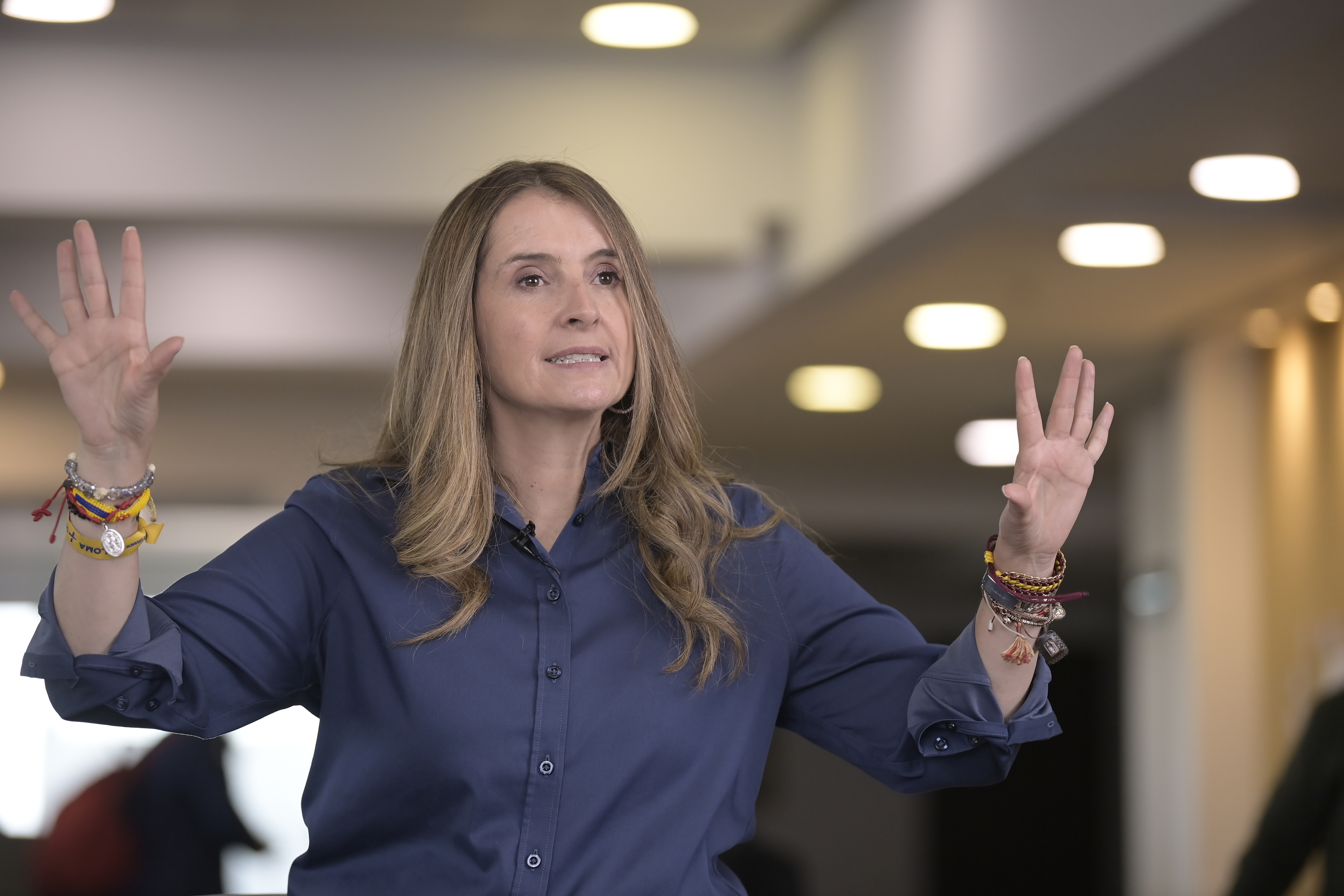 Candidata y senadora del Centro Democrático, en entrevista