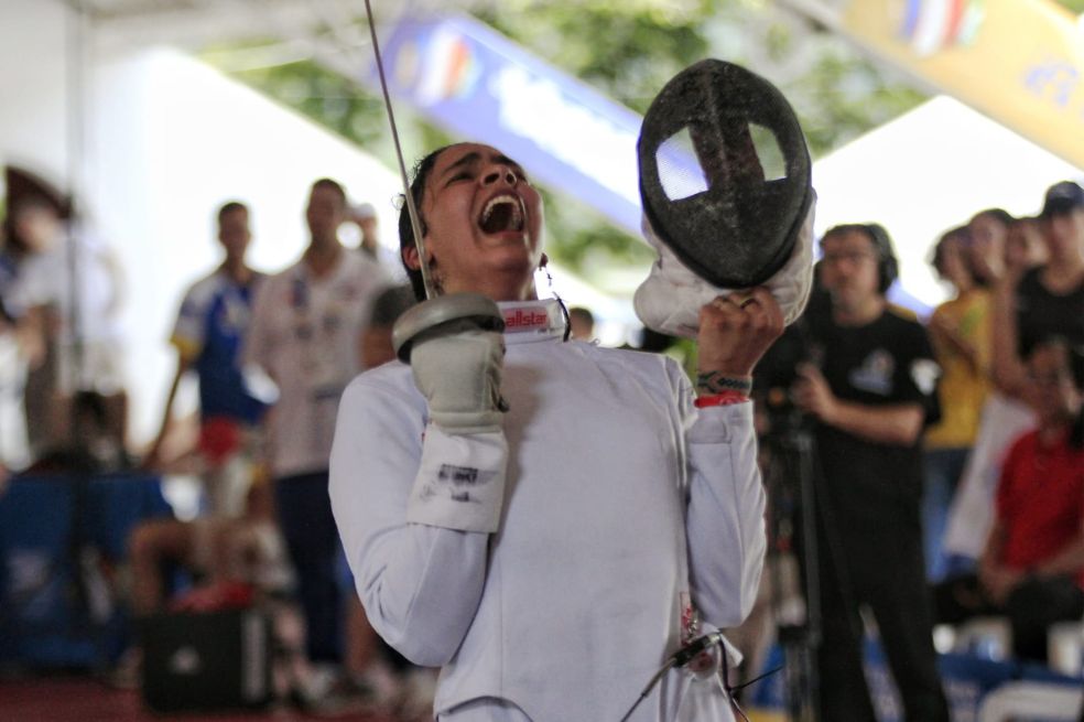 María de los Ángeles Jaramillo ganó el primer oro de Colombia en los Bolivarianos