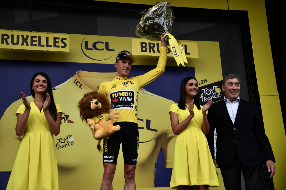 El holandés Mike Teunissen es el primer líder del Tour de Francia 2019
