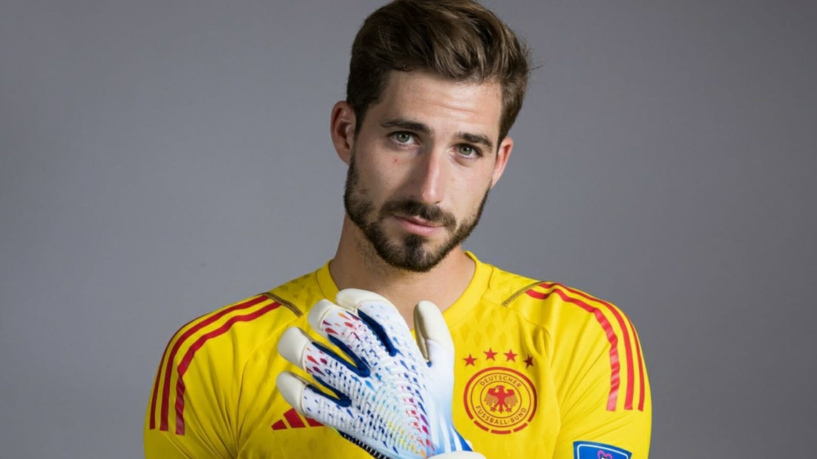 Kevin Trapp, arquero de la Selección de fútbol de Alemania.