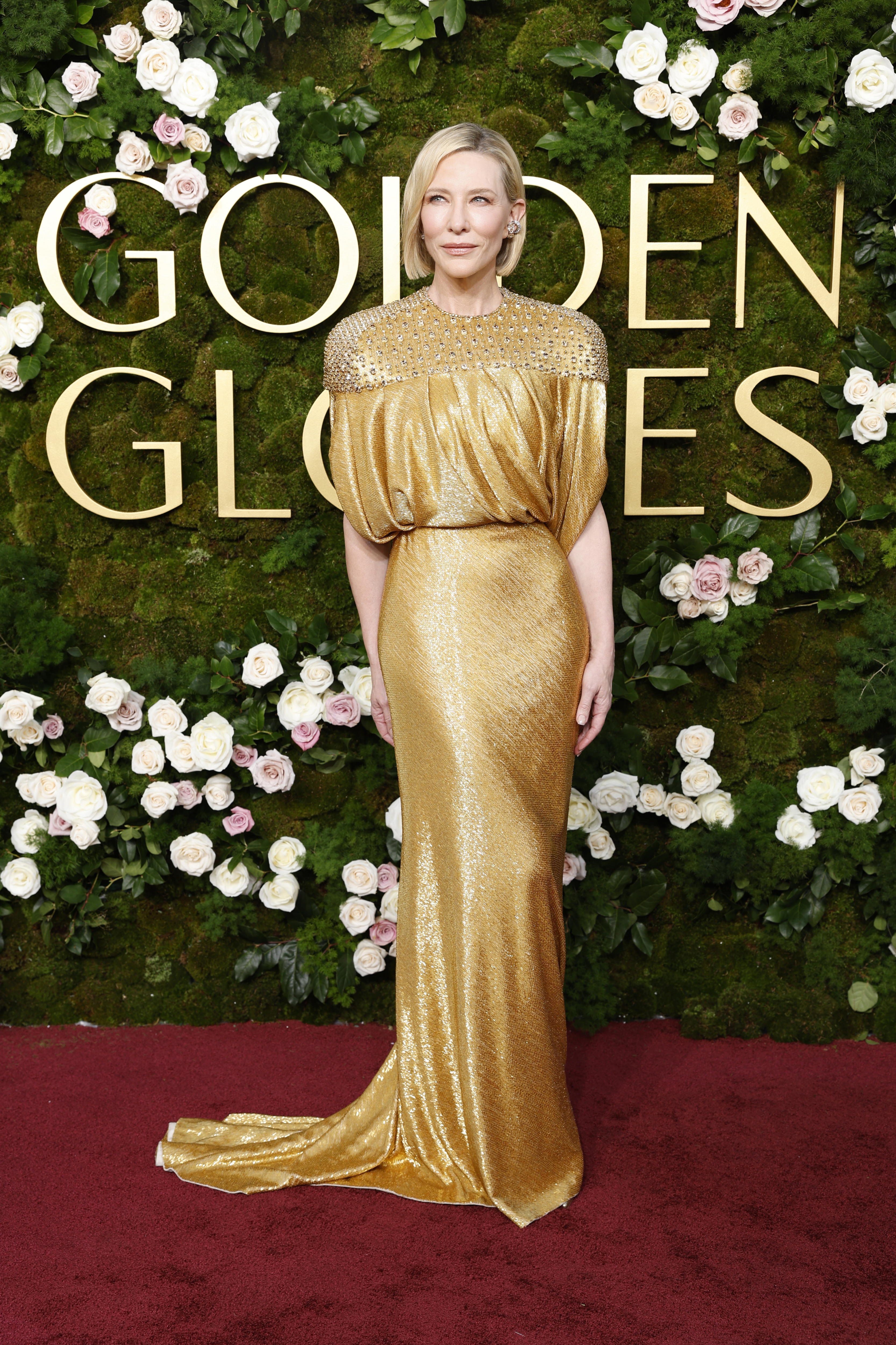 Beverly Hills (United States), 05/01/2025.- Cate Blanchett arrives for the 82nd annual Golden Globe Awards ceremony at the Beverly Hilton Hotel in Beverly Hills, California, USA, 05 January 2025. Artists in various film and television categories are awarded Golden Globes by the Hollywood Foreign Press Association. EFE/EPA/CAROLINE BREHMAN