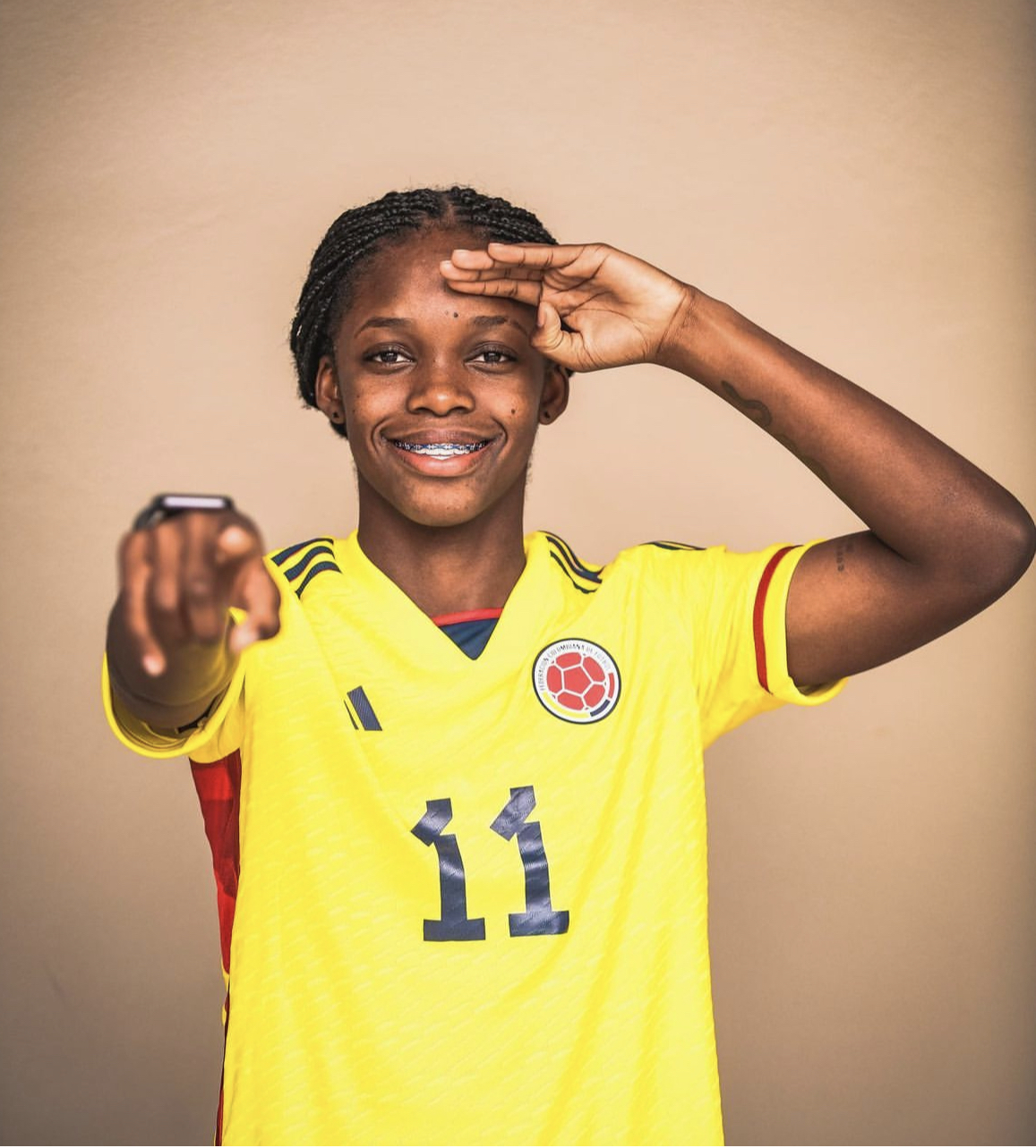 Linda Caicedo es una de las mejores jugadoras de fútbol de Colombia. Ha estado con la selección de mayores, la Sub-20 y ahora busca la primera Copa del Mundo de la FIFA con la Sub-17.