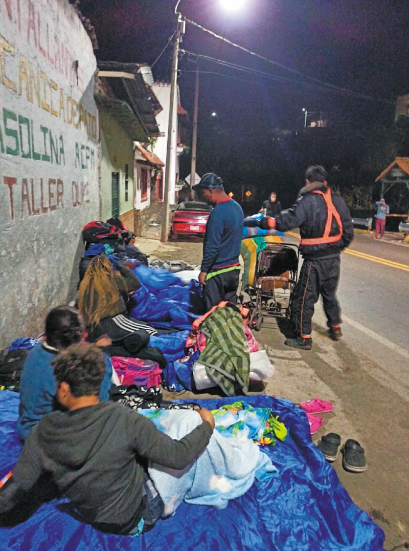 En los últimos tres años, a la casa de Marta Duque llegaron hasta 1.500 venezolanos en un solo día. / Archivo Particular