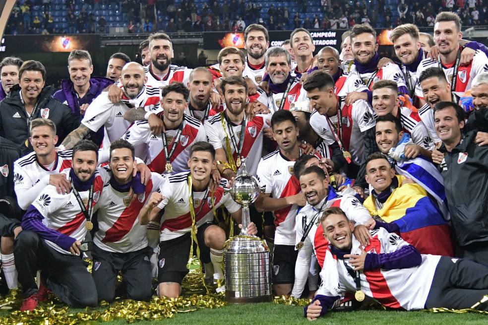 Con un golazo de Juanfer Quintero, River Plate se coronó campeón de la Copa Libertadores