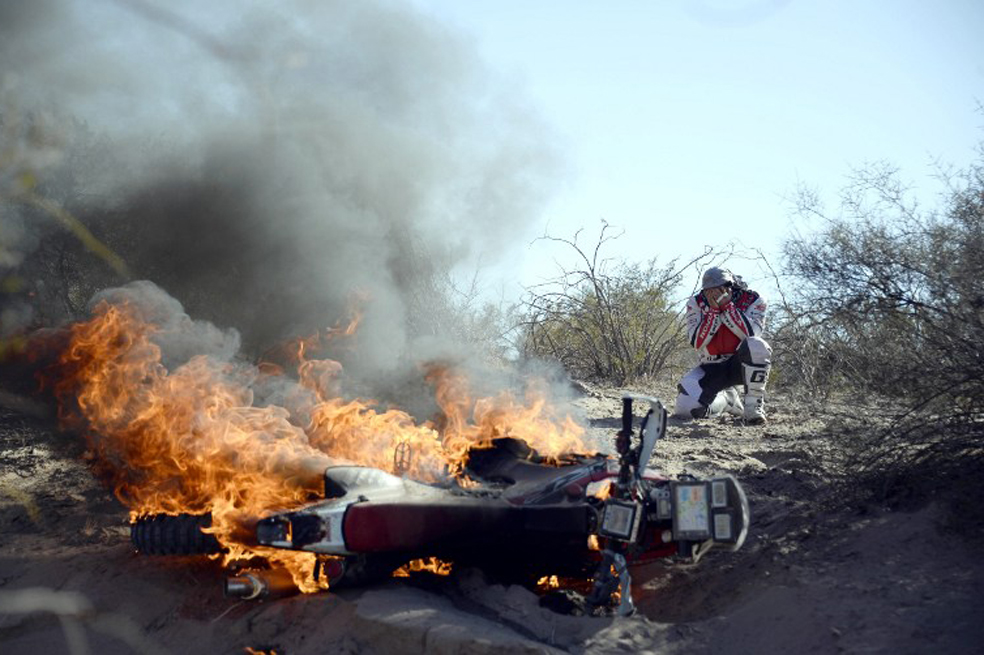 Los accidentes del Rally Dakar 2014