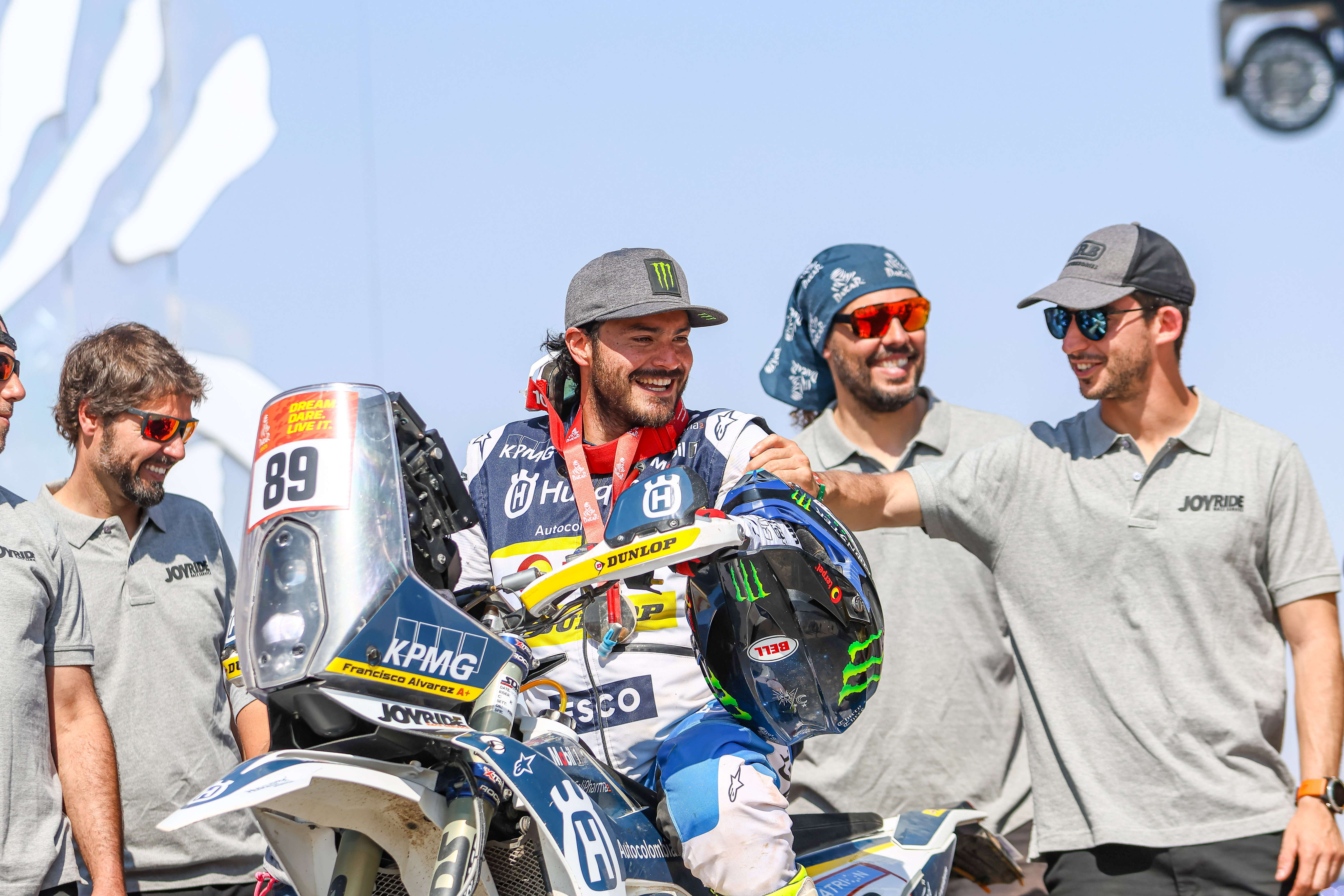 Francisco Álvarez concluyó el Rally Dakar en el puesto 50 de la clasificación general.