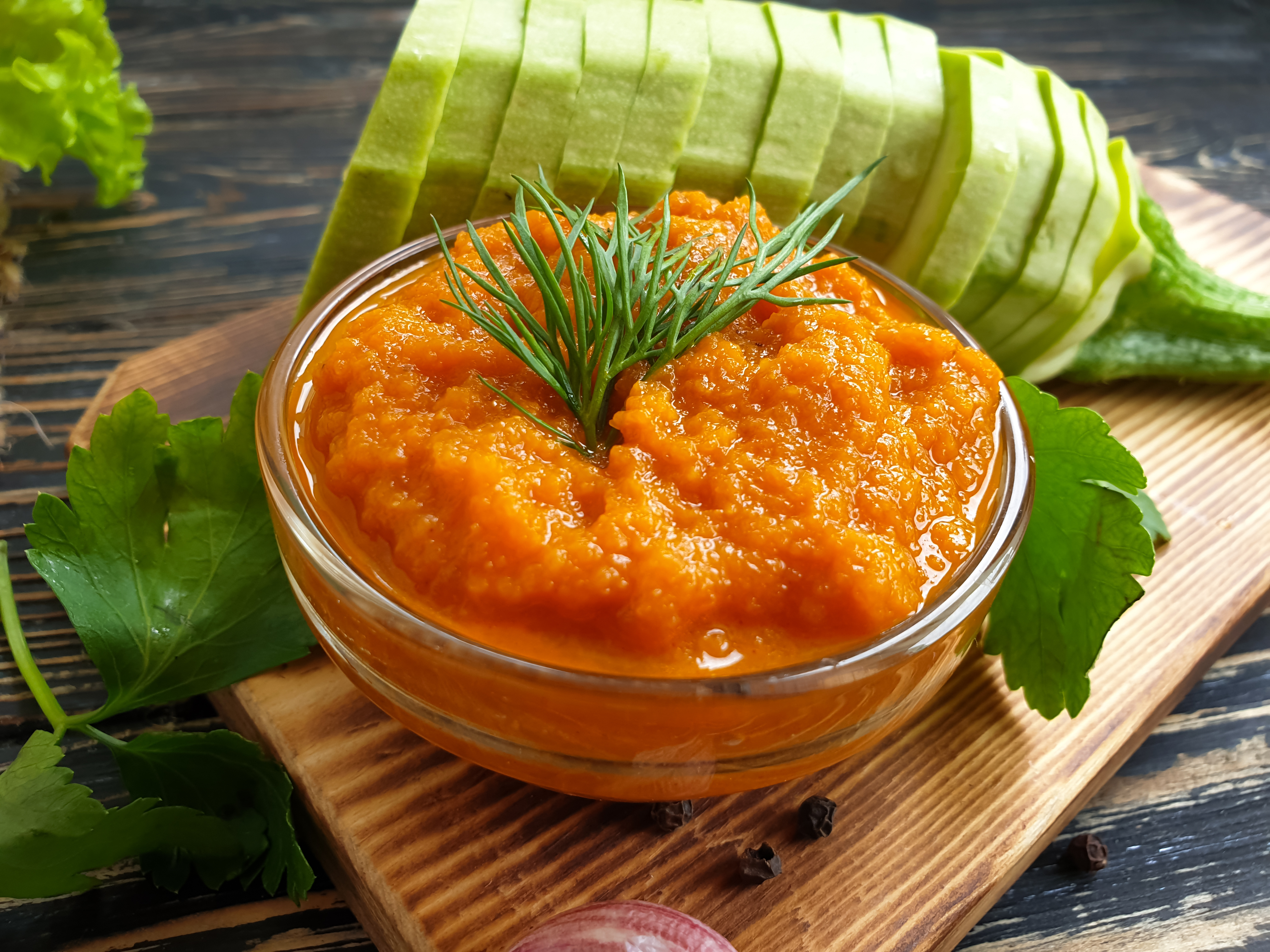 Esta es la receta para preparar un delicioso “dip” de zanahoria
