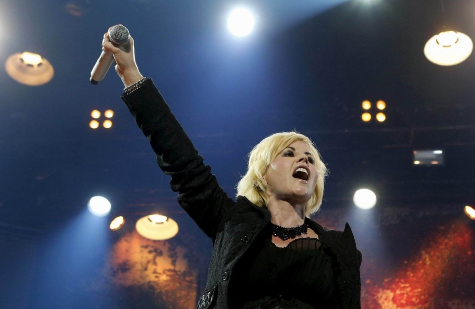 Imagen de Dolores O'Riordan, cantante de The Cranberries, en un concierto en Madrid. / EFE