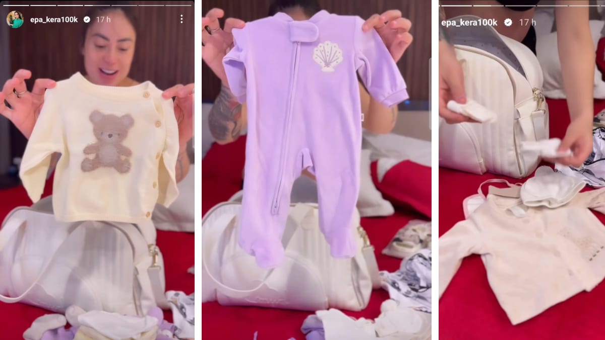 Epa Colombia ya está lista para el nacimiento de su bebé: esto empacó en su maleta
