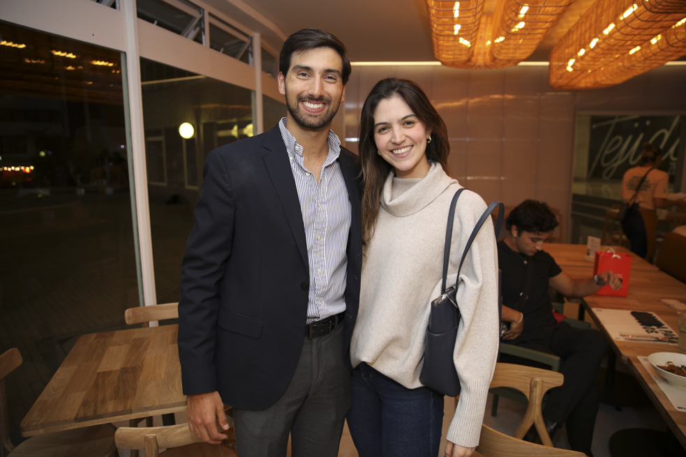 Juan Carlos Camacho y Alejandra Sicard