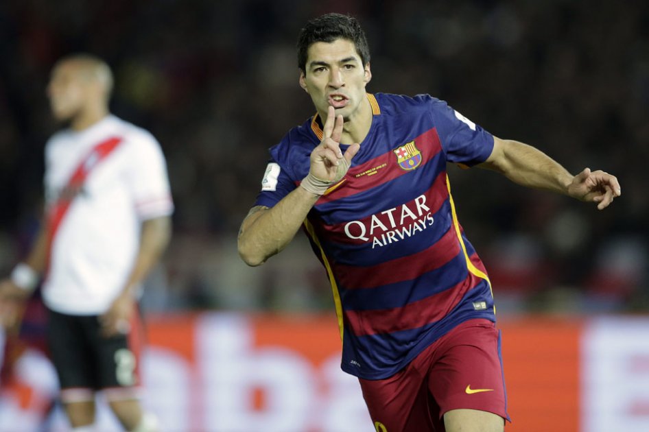 Luis Suárez, el mejor jugador del Mundial de Clubes de la FIFA 2015