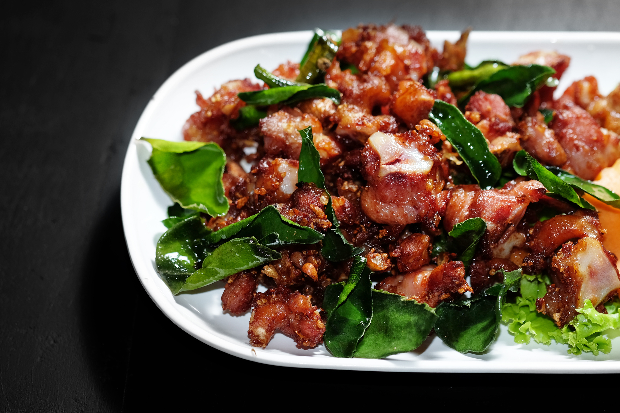 Receta para el almuerzo: salteado de cerdo
