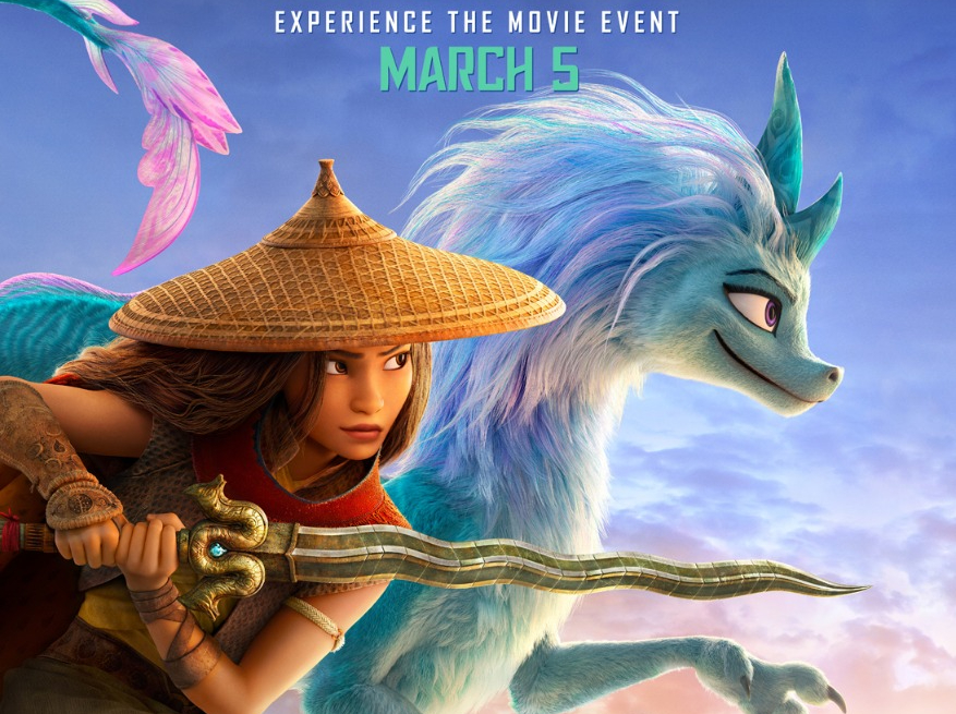 Disney reveló el tráiler de “Raya y el último dragón”