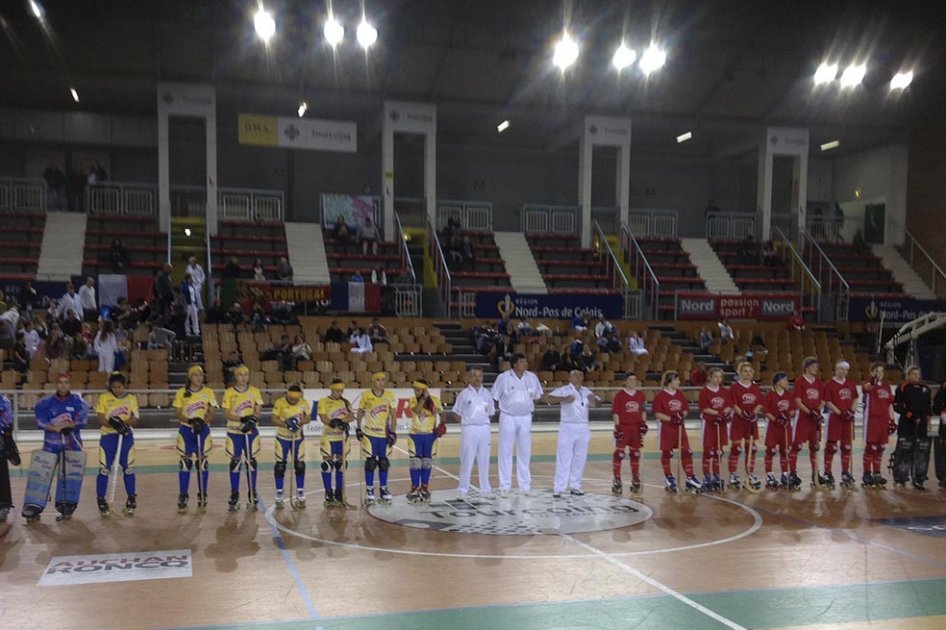 Selección Colombia femenina de Hockey. Foto: fedepatín