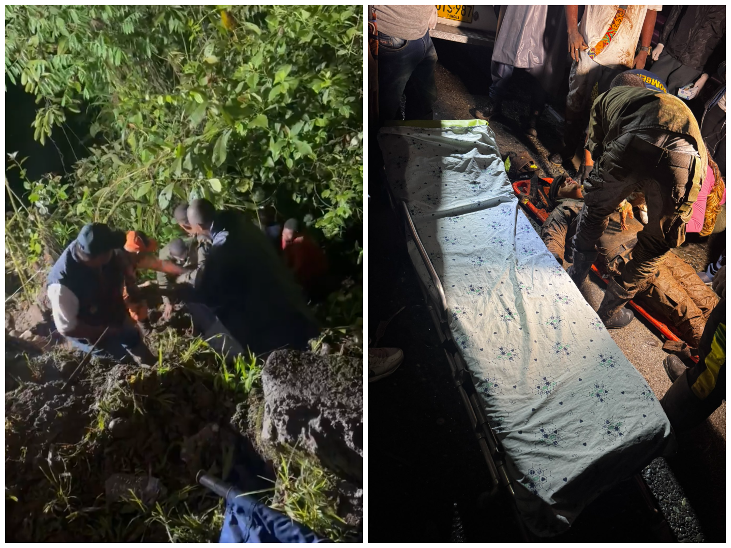 Camión del Ejército cayó a un abismo en Barbacoas (Nariño); hay ocho muertos