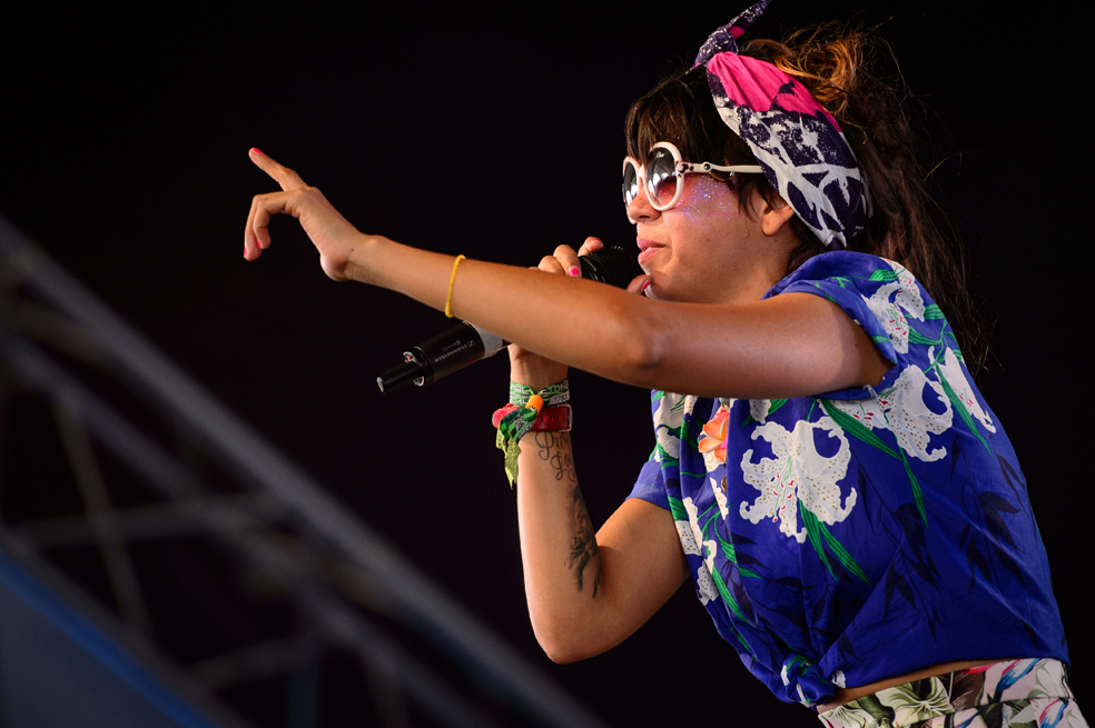 Así fue la presentación de Bomba Estéreo en Glastonbury