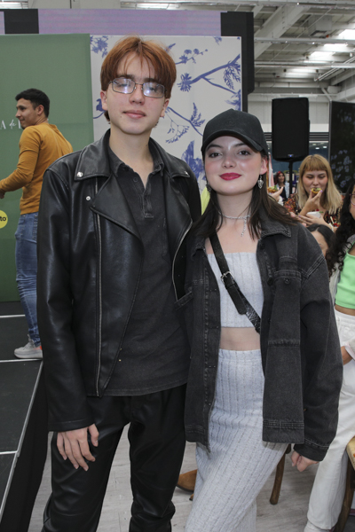 Juan Pablo Manzanera y Sara Pinzón