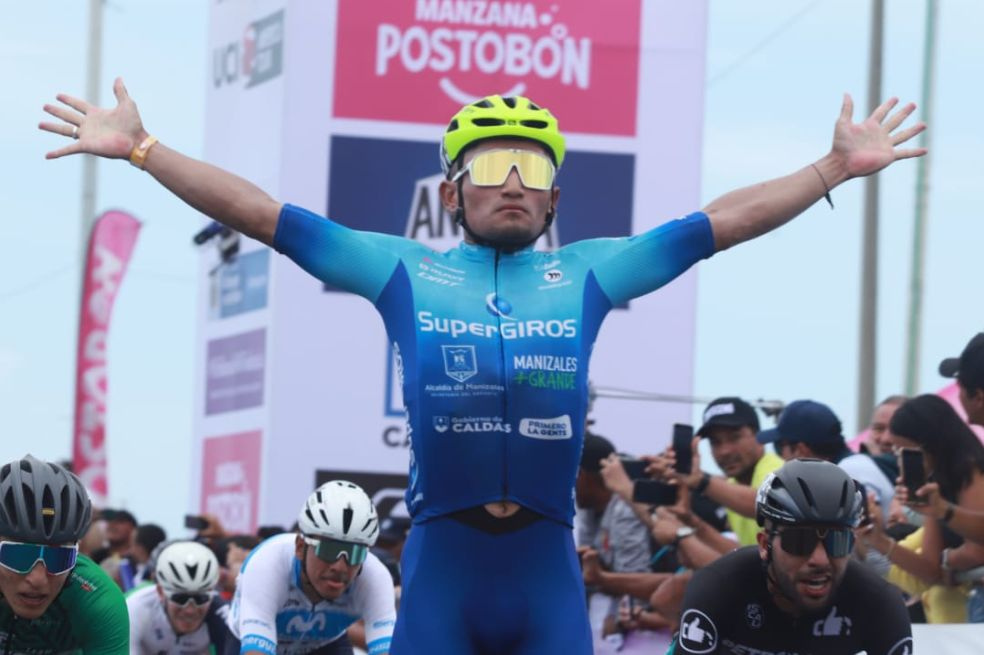 Vuelta a Colombia: Luis Carlos Chía ganó la primera etapa en Cartagena