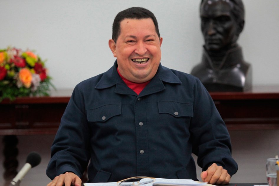 Hugo Chávez.