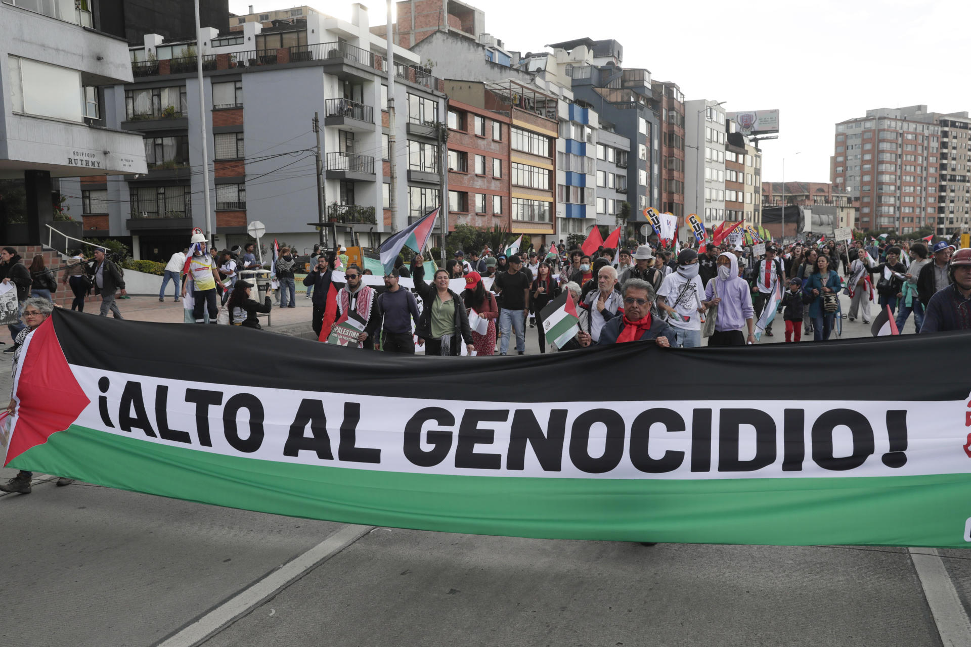 Latinoamérica marchó para apoyar a Palestina, así se vivió la jornada
