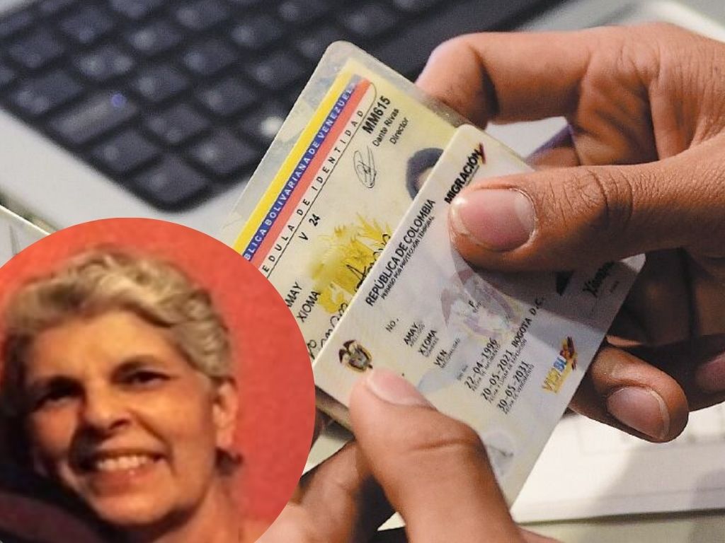 La defensora venezolana Ligia Bolívar quedó en el limbo migratorio en Colombia.