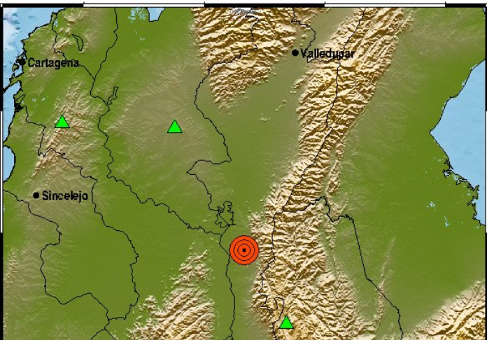 ¿Lo sintió? En la madrugada se registró sismo de magnitud 3.5 en Pailitas, Cesar