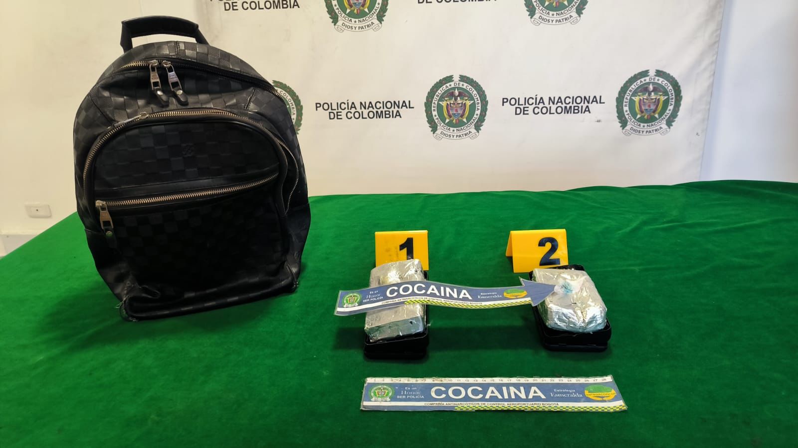 Capturan a cinco personas que trataron de sacar 2.5 kilos de cocaína por El Dorado