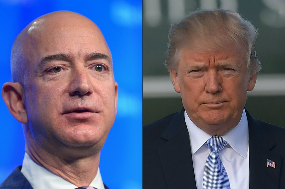 Donald Trump y su arremetida contra Amazon