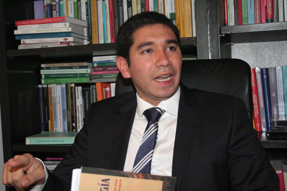 El abogado Gustavo Moreno Rivera.