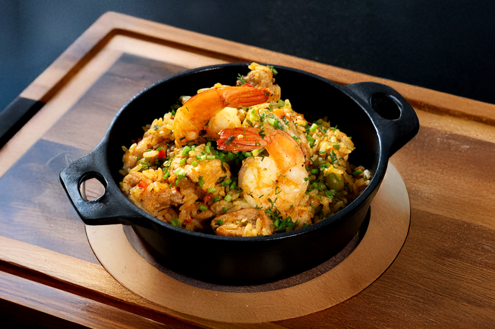 Para ocho personas: así se prepara un arroz mixto